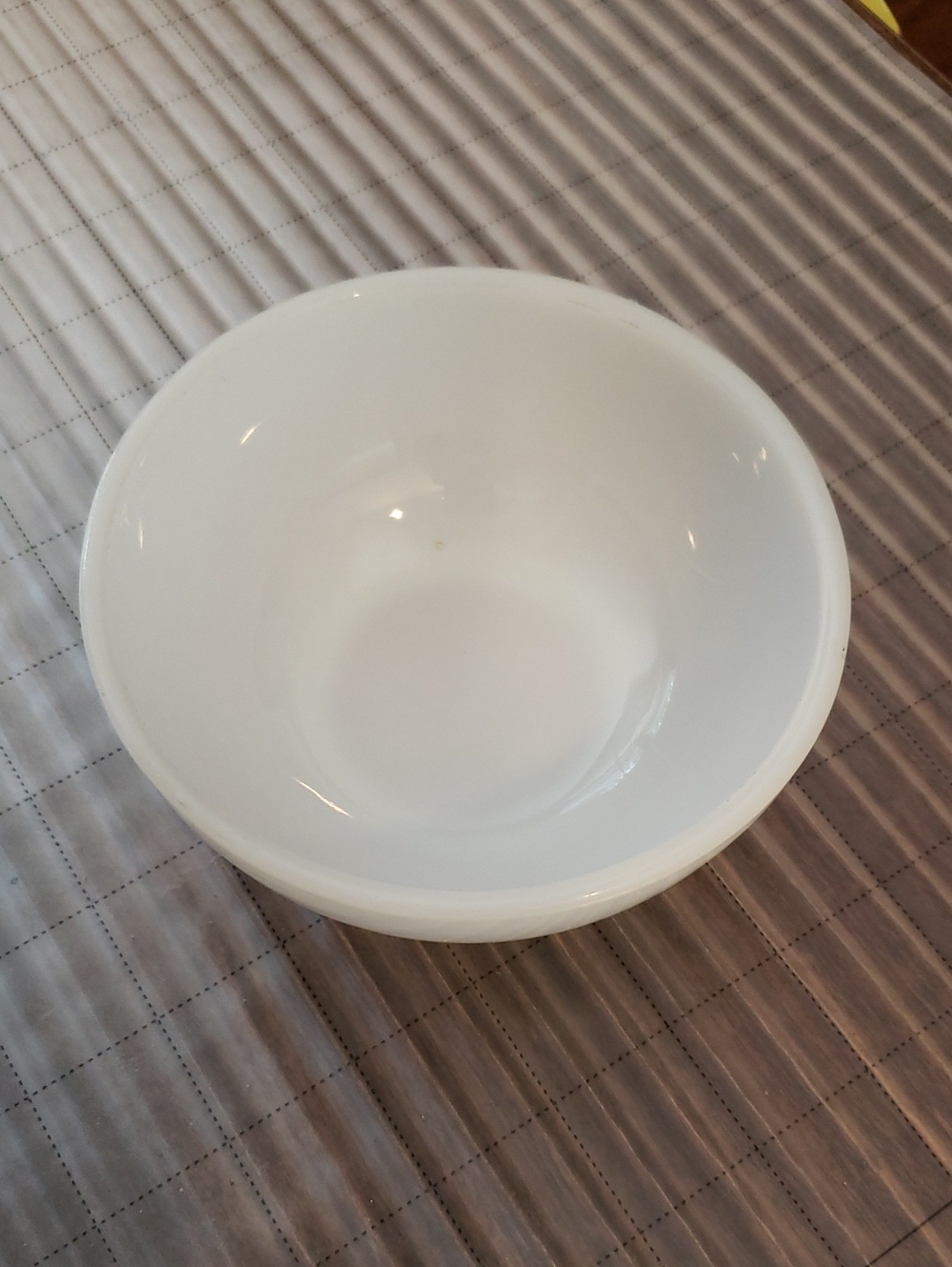 Fire King White Glass Mixing Bowl
